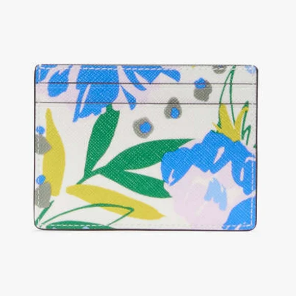 NWT Kate Spade Boxed Madison Floral Small Slim Card Holder *Perfect Gift* - Picture 4 of 7